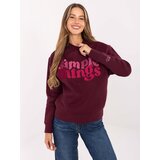 Sublevel Sweatshirt-D10608BC02801A4NO-burgundy | ePonuda.com
