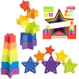 Magic Toys Mali zvezdice: Stolpna igrača v obliki pisanih zvezdic za dojenčke | Shoptok.si