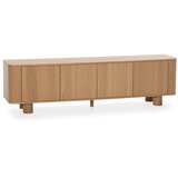 MOME TV omarica v hrastovem dekorju v naravni barvi 180x50,5x40 cm Padoc – | Shoptok.si