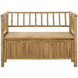  Klupa za vrtno skladištenje 110 x 47 x 80 cm Bambus Prirodna | shoptok.hr