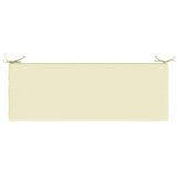  Jastučić za klupu SOEST 100% poliester Krem 110 x 40 x 8 cm - Krem 110 x 40 x 8 cm Poliester | shoptok.hr