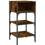  Noćni ormarići 2 kom boja hrasta 35x34,5x70cm konstruirano drvo | shoptok.hr