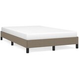 vidaXL Posteljni okvir taupe 120x190 cm tkanina Cene