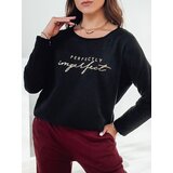 DStreet Bluzka damska oversize VIVILINES z nadrukiem czarna Cene