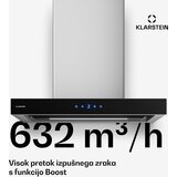 Klarstein Valeria otočna napa | Režim ekstrakcije i recirkulacije | Elegantni dizajn od nehrđajućeg čelika | 600 m³/h | 60 cm | shoptok.hr