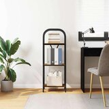vidaXL Polica Dimljeni hrast 40 x 30 x 109 cm Konstruirano drvo | shoptok.hr
