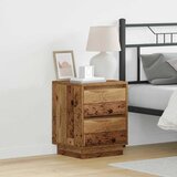  Noćni ormar s ladicama 2 pcs Staro drvo 39 x 34,5 x 50 cm | shoptok.hr
