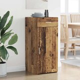 vidaXL Strani šal artisan hrast 42,5 x 40 x 93 cm Konstruiran les | Shoptok.si
