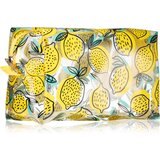 BrushArt Accessories Transparent cosmetic bag transparentna kozmetička torbica Lemon 1 kom | shoptok.hr