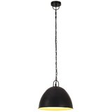  Industrijska viseća svjetiljka 25 W crna okrugla 31 cm E27 | shoptok.hr