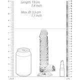 REALROCK Dildo Crystal Clear Transperent 7 | Shoptok.si