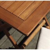 Ambia Garden VRTNA ZLOŽLJIVA MIZA les barva tikovine | Shoptok.si