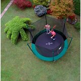 LEGONI Trampolin Fun sa zaštitnom mrežom, zeleni, 366 cm | shoptok.hr