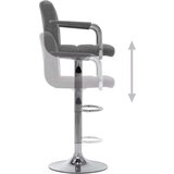 vidaXL Barski stoli 2 kosa svetlo sivo blago, (20967402) | Shoptok.si