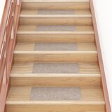 vidaXL Samolepilne preproge za stopnice 15 kosov 60x25 cm krem Cene