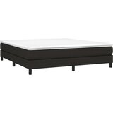  Okvir za krevet s oprugom crni 180x200 cm od tkanine | Eponuda.com