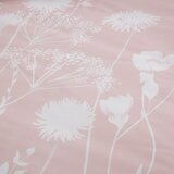 Catherine Lansfield Bela/rožnata podaljšana posteljnina za zakonsko posteljo 230x220 cm Meadowsweet Floral – | Shoptok.si