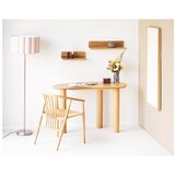 House Nordic Polica od punog hrasta u svijetloj prirodnoj boji 60 cm Salina – | shoptok.hr