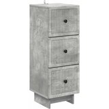  Ormar s ladicama Betonska siva 33 x 34,5 x 90 cm | shoptok.hr