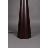 Dutchbone Črna/bela zatemnitvena stoječa svetilka s tekstilnim senčilom (višina 166 cm) Miki – | Shoptok.si