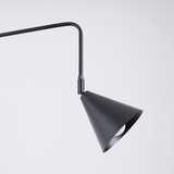 Nice Lamps Črna stenska svetilka z vtikačem Zylo – | Shoptok.si