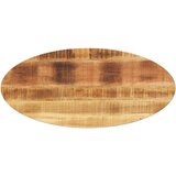 Stolna Mizna plošča 140x50x3,8 cm ovalna trden mangov les, (21411626) | Shoptok.si