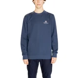 Aquascutum ACTIVE COTTON SMALL LOGO FLEECE AA_SS23_SW003 Plava