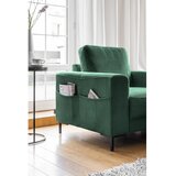 Miuform Tamno zelena fotelja od samta Lofty Lilly – | shoptok.hr