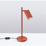 Nice Lamps Opečnato oranžna namizna svetilka (višina 43 cm) Gleam – | Shoptok.si