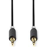 Nedis CABW22000AT100, Stereo audio kabl, 3,5 mm muški, Pozlaceni, 10,0 m, Antracit | Eponuda.com