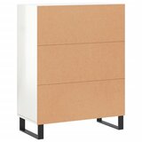  Komoda sjajna bijela 69,5x34x90 cm od konstruiranog drva | shoptok.hr