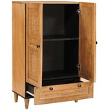  Highboard Svjetlosmeđa 60 x 33 x 100 cm masivno drvo manga | shoptok.hr