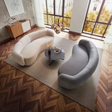 Bessagi Home velika Zofa Damaris, Temno Siva, Žamet | Shoptok.si