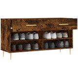  Klupa za cipele boja hrasta 102 x 35 x 55 cm konstruirano drvo | Eponuda.ba