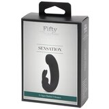 Fifty Shades of Grey Sensation - vibrator za klitor (crni) | shoptok.hr