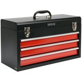 Yato YT-08873 metalna kutija za alat s 3 ladice, 218x300x520 mm | shoptok.hr