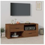  ormarić boja smeđeg hrasta 100x35x40 cm konstruirano drvo | shoptok.hr