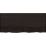  Kopalniški pult temno siv 140x60x4 cm obdelan trden les | Shoptok.si