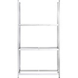  Stalci za gume s 3 razine 4 kom srebrni 110x40x200 cm čelični | shoptok.hr