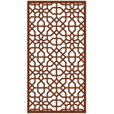  Vrtni zidni ukras 105 x 55 cm čelik COR-TEN s maurskim uzorkom | Eponuda.ba
