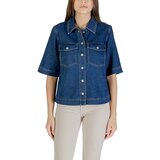 Only Jakne ONLBELLE S/S SHIRT DNM GUA NOOS 15347084 Modra | Shoptok.si