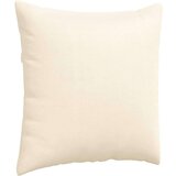 vidaXL Blazine za kavč 2 pcs krema 60 x 60 cm Žametna tkanina | Shoptok.si