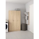Tvilum Garderobna omara v hrastovem dekorju v naravni barvi 104x181x36 cm Focus – | Shoptok.si