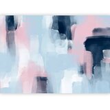  Foto tapeta - Harmonious colours - abstract with blue and pink shapes 250x175 | shoptok.hr