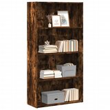  Regal za knjige boja hrasta 80x30x152 cm od konstruiranog drva Cijene