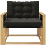  Set vanjskih sofa Čvrsto drvo akacije i Textilene Bijela | shoptok.hr