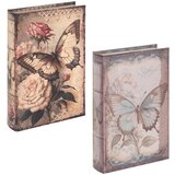 Signes Grimalt Košare, škatle in košarice Knjige Book Set 2 Enoti Kostanjeva | Shoptok.si