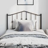  Metalno zamjensko uzglavlje crno 100 cm | shoptok.hr