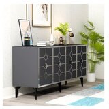 Hanah home komoda cagla anthracite silver | ePonuda.com