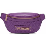 Love Moschino torba za okoli pasu JC4003PP1ILA0650 Vijolična
